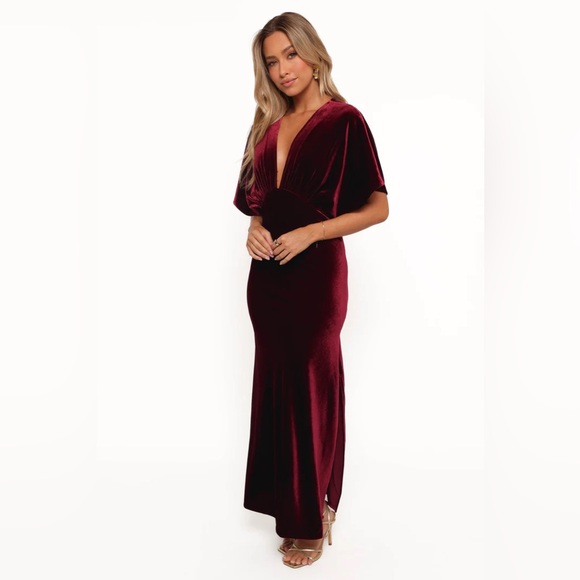 Velvet Maxi Dress - Picture 3 of 7